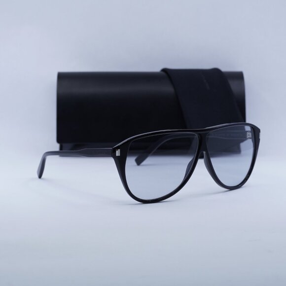 Final Price! Saint Laurent SL731 GASPAR 001 Black Blue Sunglasses - Picture 7 of 12